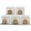 Image 1 : Loon $1 2004, 2006 Olympic Loon, 2007, 2008 Olympic Loon & 2009 Montreal Canadiens ICCS MS66. 5pcs
