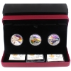 Image 1 : 2019 $20 Canadian Fauna 1oz .9999 Fine Silver 3-Coin Set w/ Selective Colour (Tax Exempt)
