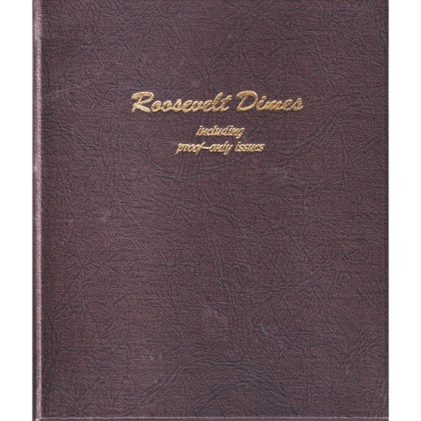 USA Group Lot of 1946-1997 Roosevelt Dimes in Album. 147pcs.
