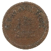 Image 1 : BR-563a  1828 Lower Canada So-Called Mullins Farthing Token VF