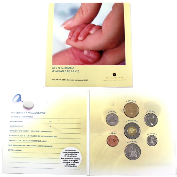 2005 Baby Gift Set Life is a Miracle
