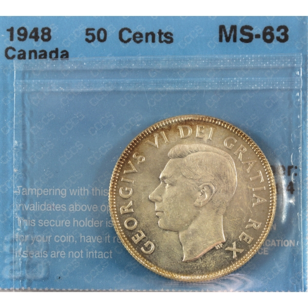50-cent 1948 CCCS MS63