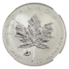 2016 $5 SML w/ ANA Poppy Privy First Day of Issue 1oz Fine Silver Reverse Proof Coin NGC PF69
