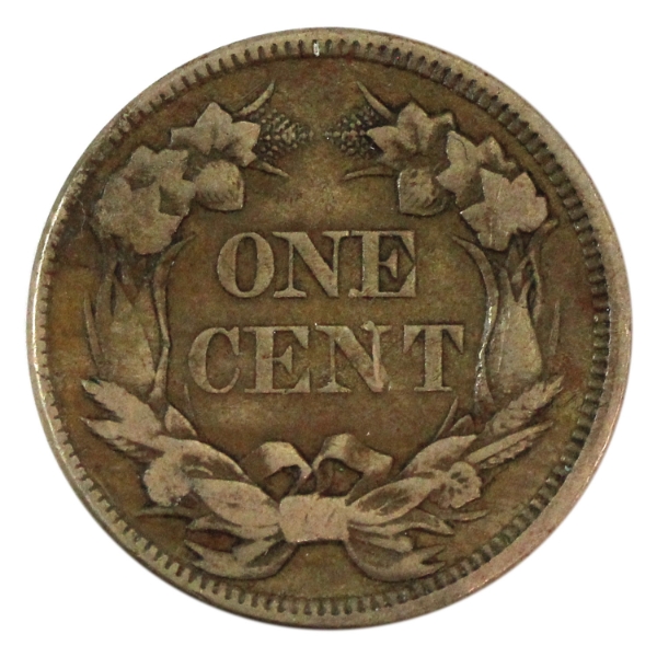 USA 1858 1-cent Large Letters VF-EF