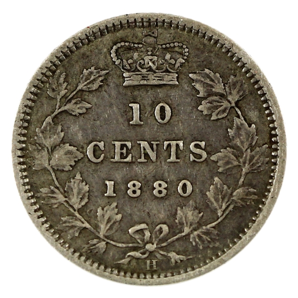 10-cent 1880 VF