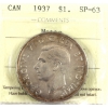 Image 1 : Silver $1 1937 Matte ICCS SP63 