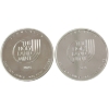 Image 2 : 2x 1oz Jerusalem The Holy Land Mint 2023 & 2024 Dove Of Peace .999 Fine Silver. 2pcs (tax Exempt)