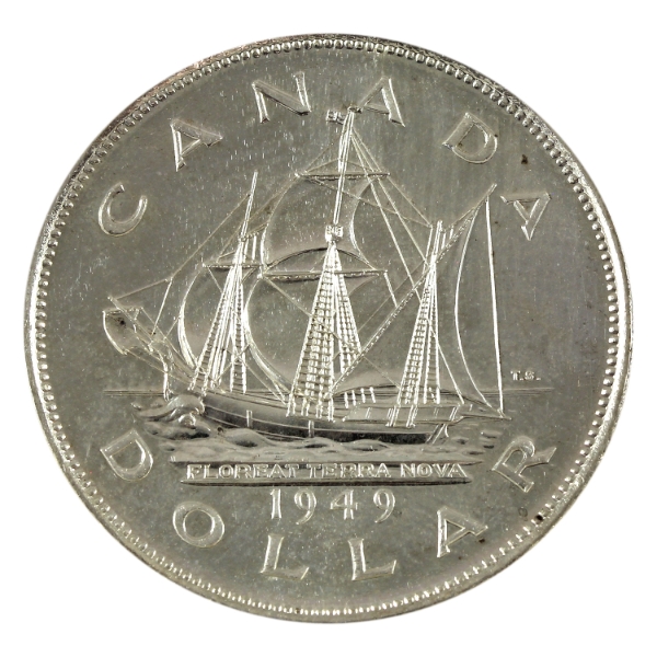 Silver $1 1949 GEM BU