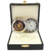Image 1 : 2000 $2 Royal Canadian Mint Desk Clock Watch in Original Case