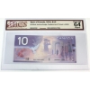 Image 1 : BC-63cA 2001 $10 BEK (9.495-9.675M) Replacement BCS CUNC64 Original Jenkins-Dodge Printed 2003