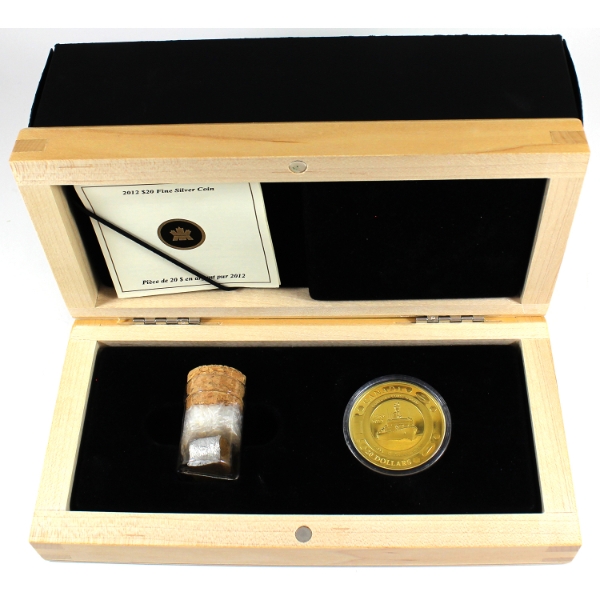 2012 $20 50 Years of the Coast Guard 1oz Fine Silver Coin Set (Tax Exempt)