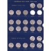 Image 1 : 5-cent 1922-1966 Collection in Deluxe Whitman Album. 53 coins