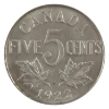 Image 2 : 5-cent 1922 Far Rim ICCS MS64
