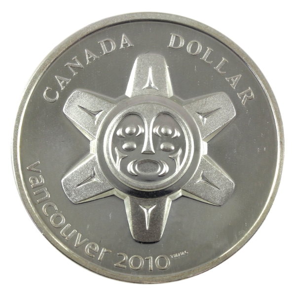 2010 $1 The Sun Ltd. Edition Proof Sterling Silver Dollar ICCS PF68