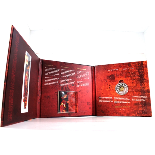 2009 Year of the Ox Stamp and Coin Set