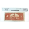 Image 2 : BC-5 1935 $5 English Legacy VF30 PPQ Osborne-Towers SN: A635151