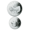 Image 4 : 2004 Arctic Fox .9999 Fine Silver Fractional Set (Tax Exempt)