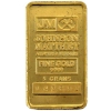 Image 1 : 5g Gold Johnson Matthey Vintage .9999 Gold Bar, SN: 043693 (Tax Exempt)