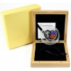 Image 1 : Cook Islands 2008 $5 'My Everlasting Love' Sterling Silver Coloured Proof Heart Shaped Coin