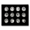 Image 2 : 2014-2015 Elizabeth II-Princess to Monarch 24-Coin Fine Silver Set 