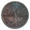 Newfoundland 1-cent 1943C BU Lustrous Brown