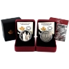 Image 1 : 2014 $20 Royal Generations & 75th Ann. First Royal Visit Antique Fine Silver Coins. 2pcs.