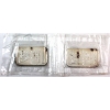 Image 1 : 2x 1oz Consecutive Serial # Vintage Engelhard .999 Fine Silver Bars in Uncut Mint Plastic. 2pcs