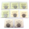 Image 2 : 25-cent 1963-1969 ICCS PL63 to PL66. 8pcs.