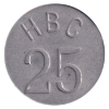 Image 7 : Hudson's Bay Company-Eastern Arctic ND (c. 1946) 5-cent to White Fox, Aluminum, Uniface. UNC. 6pcs.