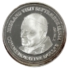Image 1 : 1984 Midland, ON Martyr's Shrine Commemorative Dollar .999 Fine Silver (Tax Exempt)