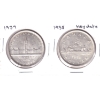 Image 1 : Silver $1 1938 & 1939. 2pcs