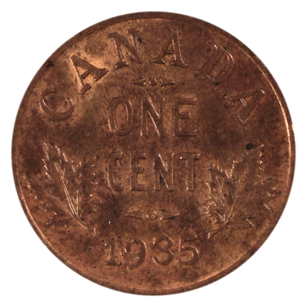 1-cent 1935 Choice BU