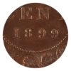 Image 3 : 1-cent 1899 Repunched 9 BU Lustrous Brown