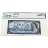 Image 1 : BC-39b 1954 $5 Modified Portrait Legacy Choice UNC64 PPQ Beattie-Rasminsky SN:N/S4372615
