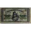 Image 3 : ERROR DC-1c-E25a-i 1870 25c BCS VF20 'Cut Off Size' Dickinson-Harington, Plain Series