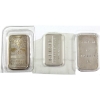 Image 1 : 3x 1oz .999 Fine Silver Rounds From Assorted Refiners. 3pcs. (Tax Exempt)