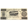 Image 3 : Champlain & St. Lawrence Rail Road QC80-12-02R 1837 7 1/2d Remainder Legacy AU58 PPQ Check Letter A 