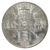 Image 1 : Great Britain Silver 1887 Victoria Double Florin AU-UNC