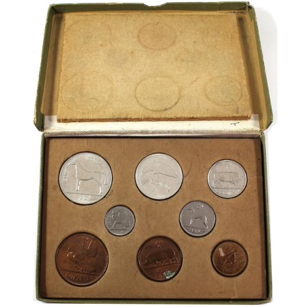 Ireland 1928 8-Coin Proof Set with Original Box