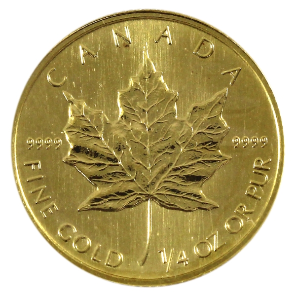 2005 $10 GML 1/4oz .9999 Fine Gold (Tax Exempt)