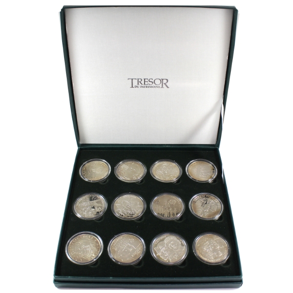 France Treasure Heritage 12-Medal 1945-1995 Victory Collection