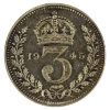 Image 8 : Great Britain Maundy Set 1945 King George VI 4pc Sterling Silver in Original Case