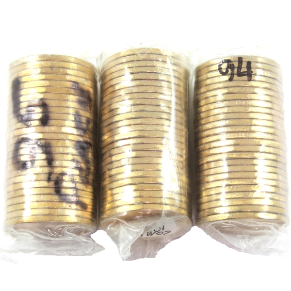 Loon $1 1992-1995 Original Wrapped Rolls of 25pcs. 3 Rolls.