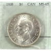 Image 1 : Silver $1 1938 Prestige Certified MS63