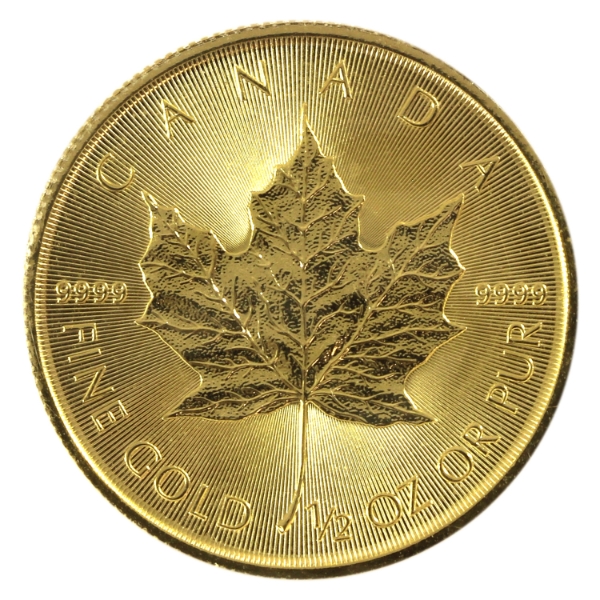 2016 Gold $20 GML 1/2oz .9999 Fine Gold Coin (Tax Exempt)