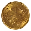 Image 1 : USA Gold 1852 Dollar UNC+
