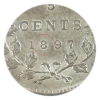 Image 4 : 5-cent 1897 Slender 8 Over Wide 8 ICCS AU55