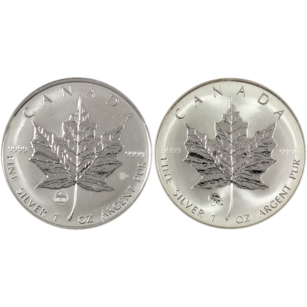 2x 1oz 2008 Rat Privy & 2009 Brandenburg Gate $5 SML .9999 Fine Silver. 2pcs (tax Exempt)