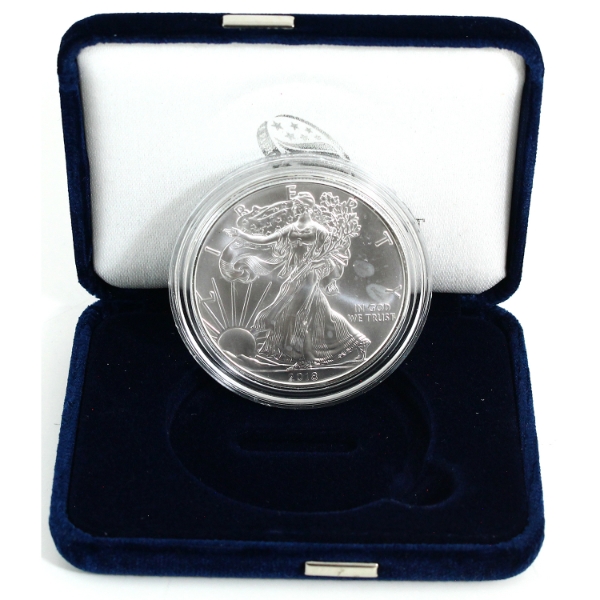 USA Silver 2018 $1 Silver Eagle (Tax Exempt)