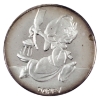 1oz Rarities Mint 1987 Disney's Snow White- Dopey .999 Fine Silver Round. (Tax Exempt)